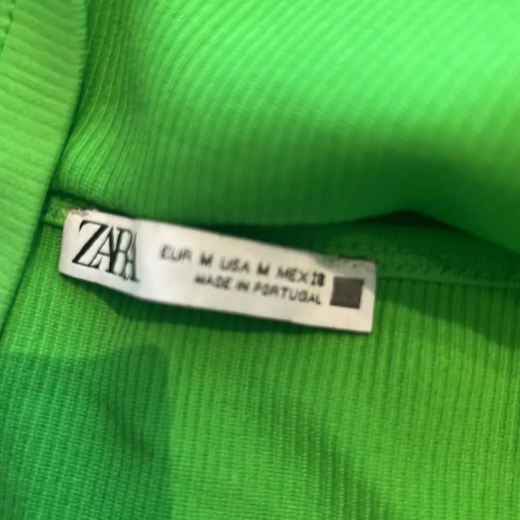 NWT Zara CROSSED HALTER TOP - Image 6