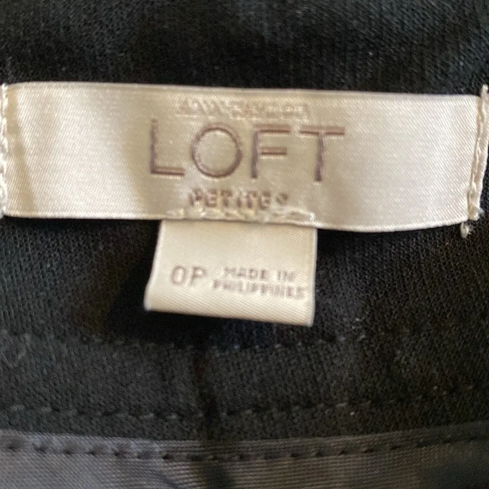 Ann Taylor Size 0P 0 Petite Women's Teen Girl Classic Black Skirt - Image 4