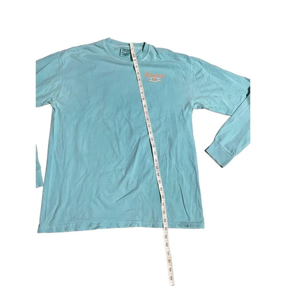 Comfort Colors Tennessee Vols turquoise shirt sz M - Image 3