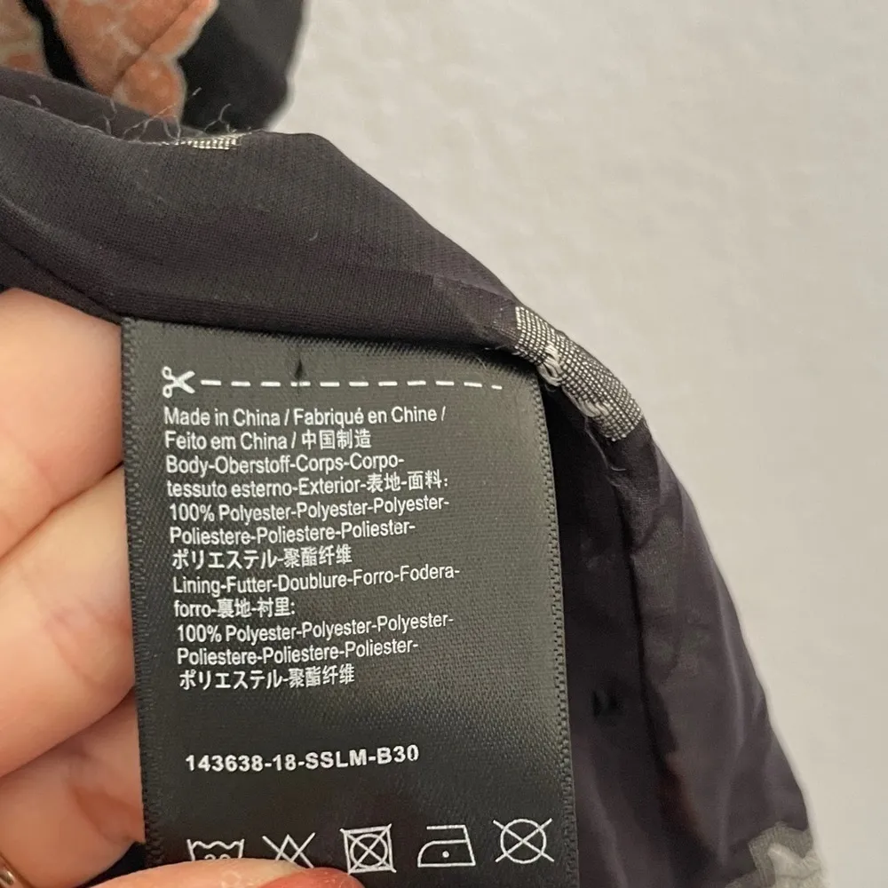 SCOTCH & SODA Black Floral Overcoat Duster Small - Image 10