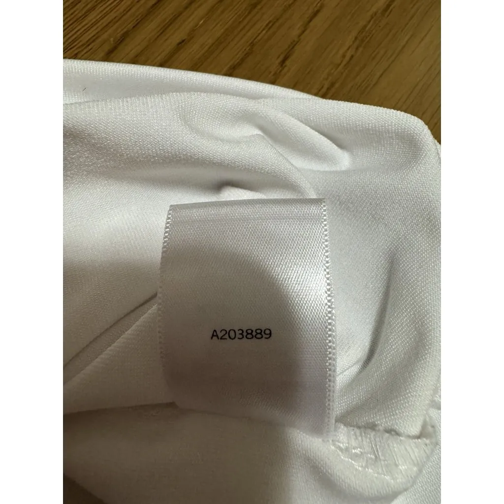 Susan Graver Tunic Top‎ Size XL Long Sleeve White Stretch Office Career City - Image 8