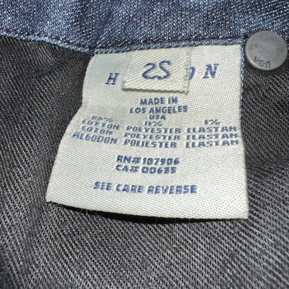 Hudson Womens Jeans Size 25 Skinny Dark Glitter Sparkle W427DLS Color TAY A00771 - Image 4