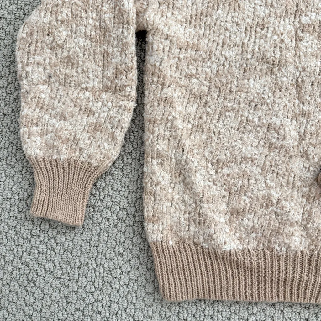 MATE the Label Alpaca Teddy Crew Neck Sweater Womens - Image 6