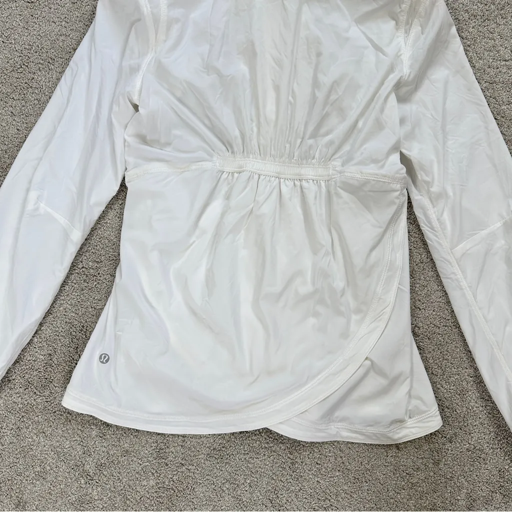 Lululemon Women’s Such A Cinch Jacket Lightweight Full Zip Travel in White 6 - Image 13