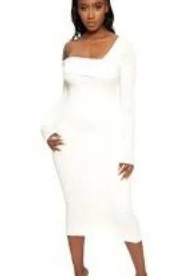 Naked Wardrobe NW white midi - Image 2