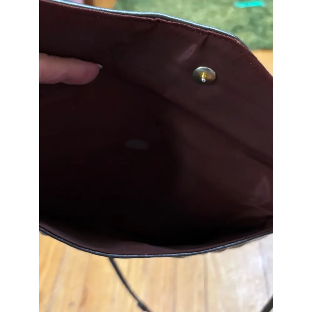 Vintage Unbranded Brown Clutch Purse - Image 2