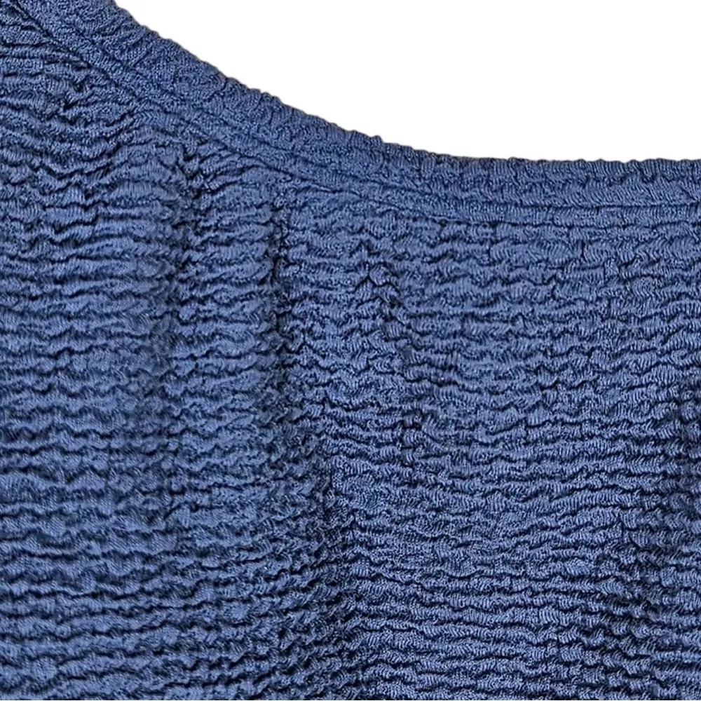 NWT Shade & Shore Square Neck Pucker High Leg One
Piece Swimsuit XS (0-2) Blue - Image 6