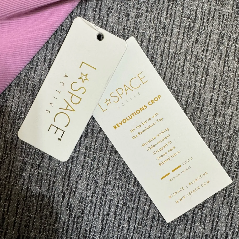 L Space Revolutions Ribbed Colorblock Crop Top - Image 12