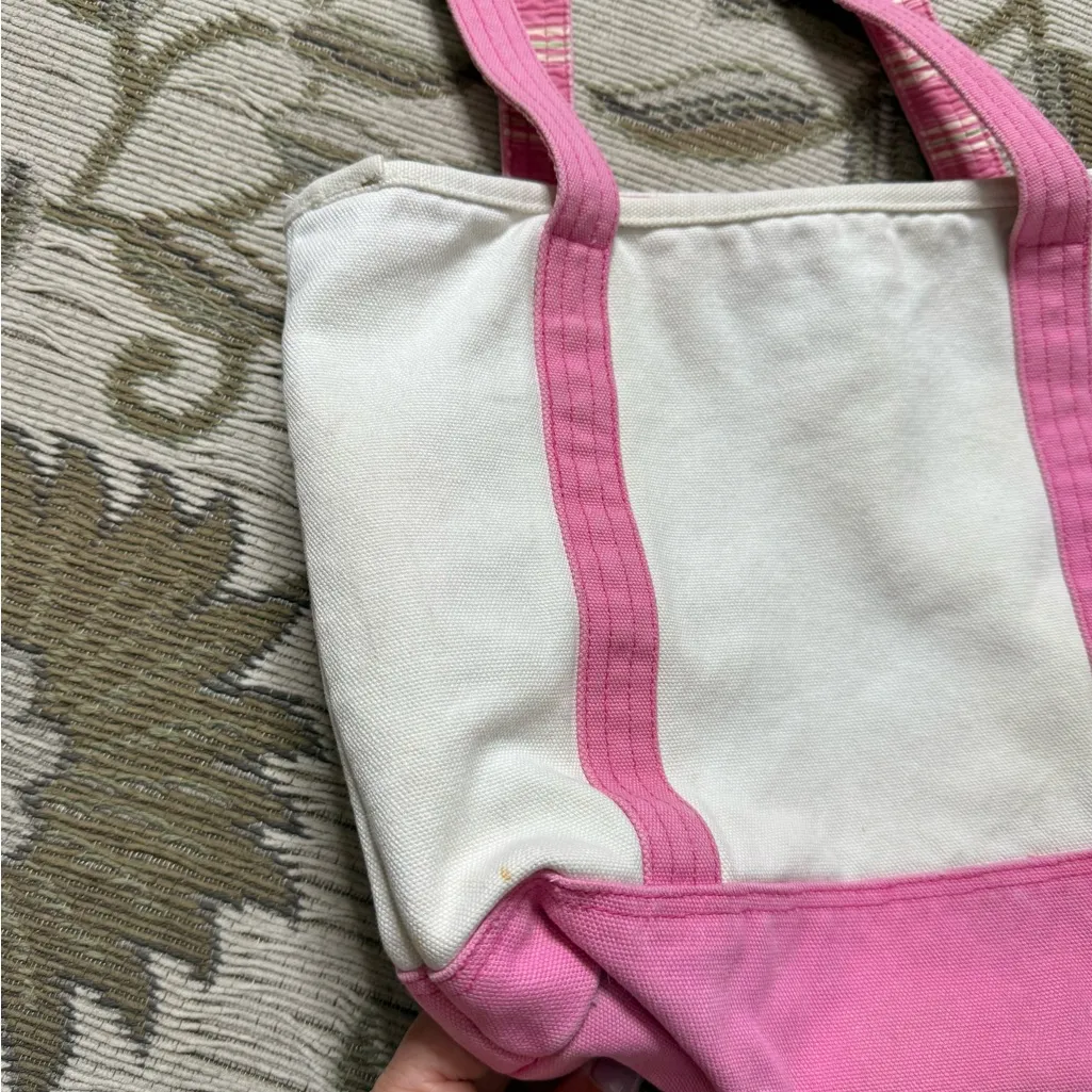 Y2K Old Navy Tote Bag Canvas Purse Handbag Small Mini Boat Tote - Image 6