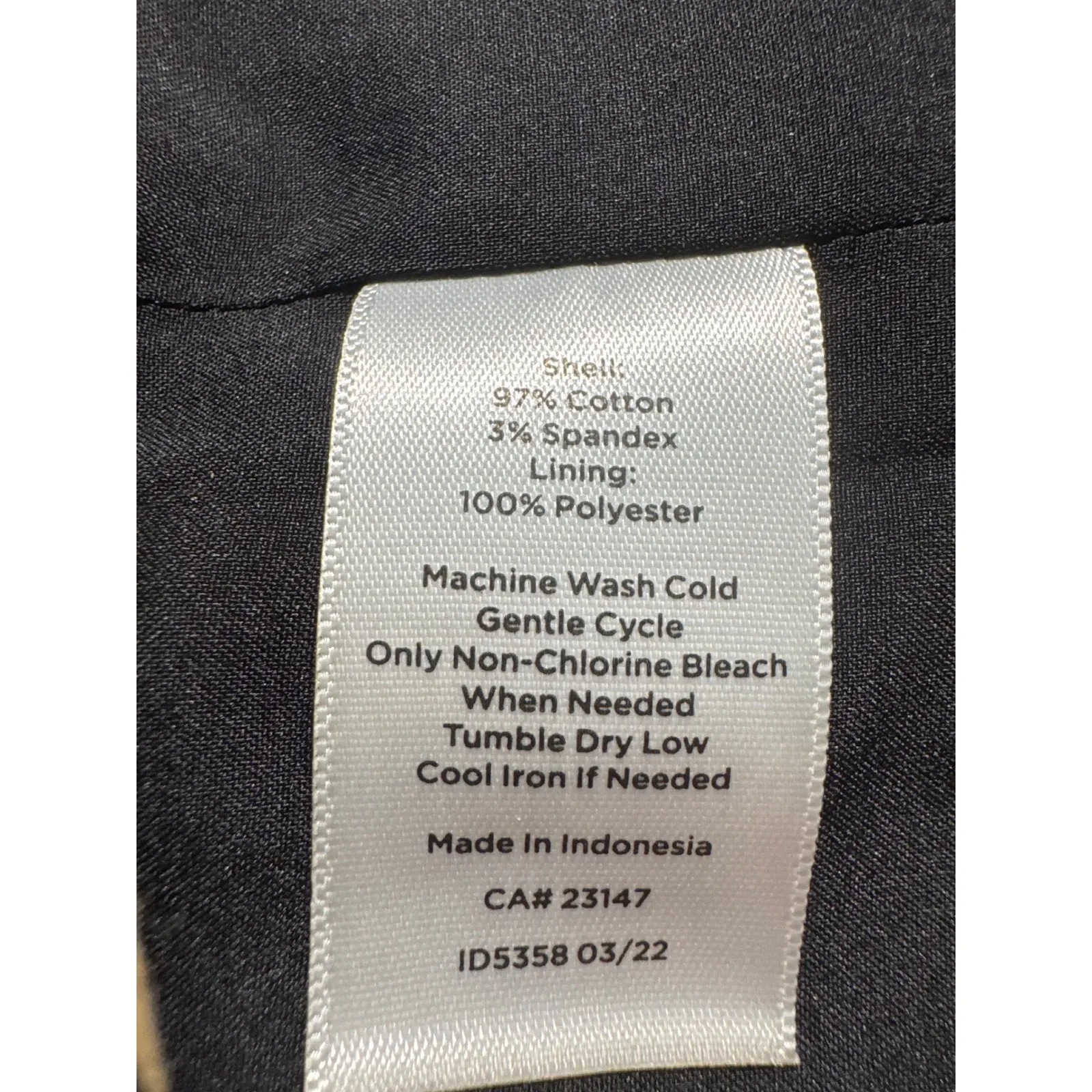 Talbots Petite Mini Skirt Zebra Print Cotton Blend Casual‎ Size 16P - Image 4