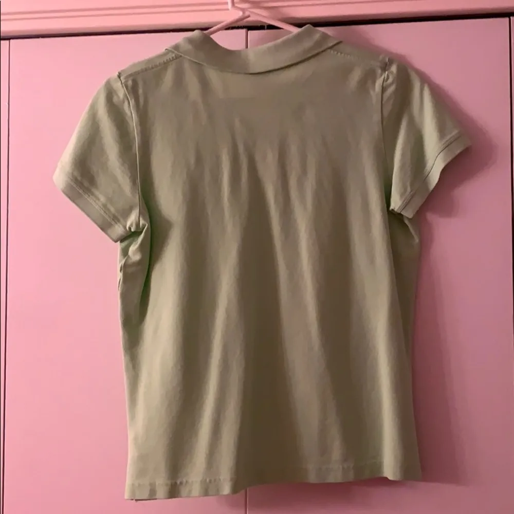 Lily Pulitzer lime green two button polo shirt - Image 2