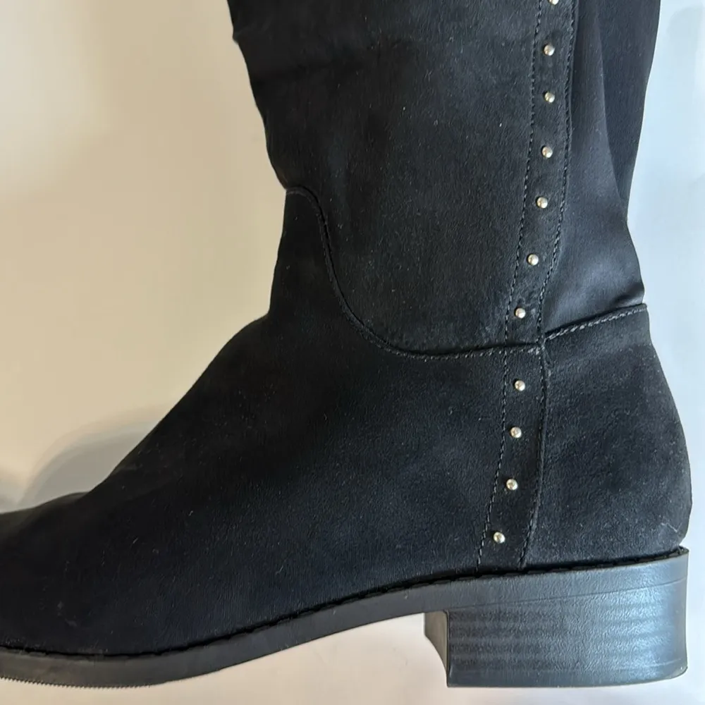Dream Cloud Studded Tall Boots Black Size 7 NWT - Image 10
