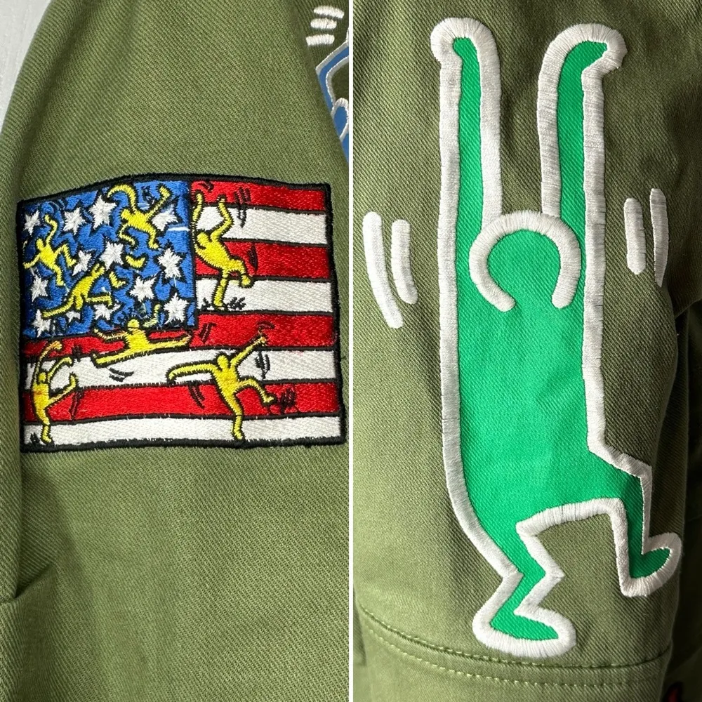 RARE Keith Haring x Alice + Olivia
Limited Edition Russo Parka Size Small - Image 10