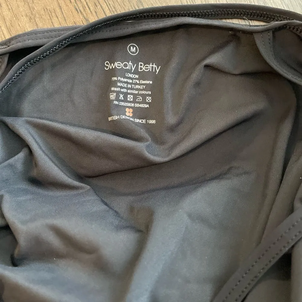 Sweaty Betty Horizon Active Romper‎ Medium Black - Image 4