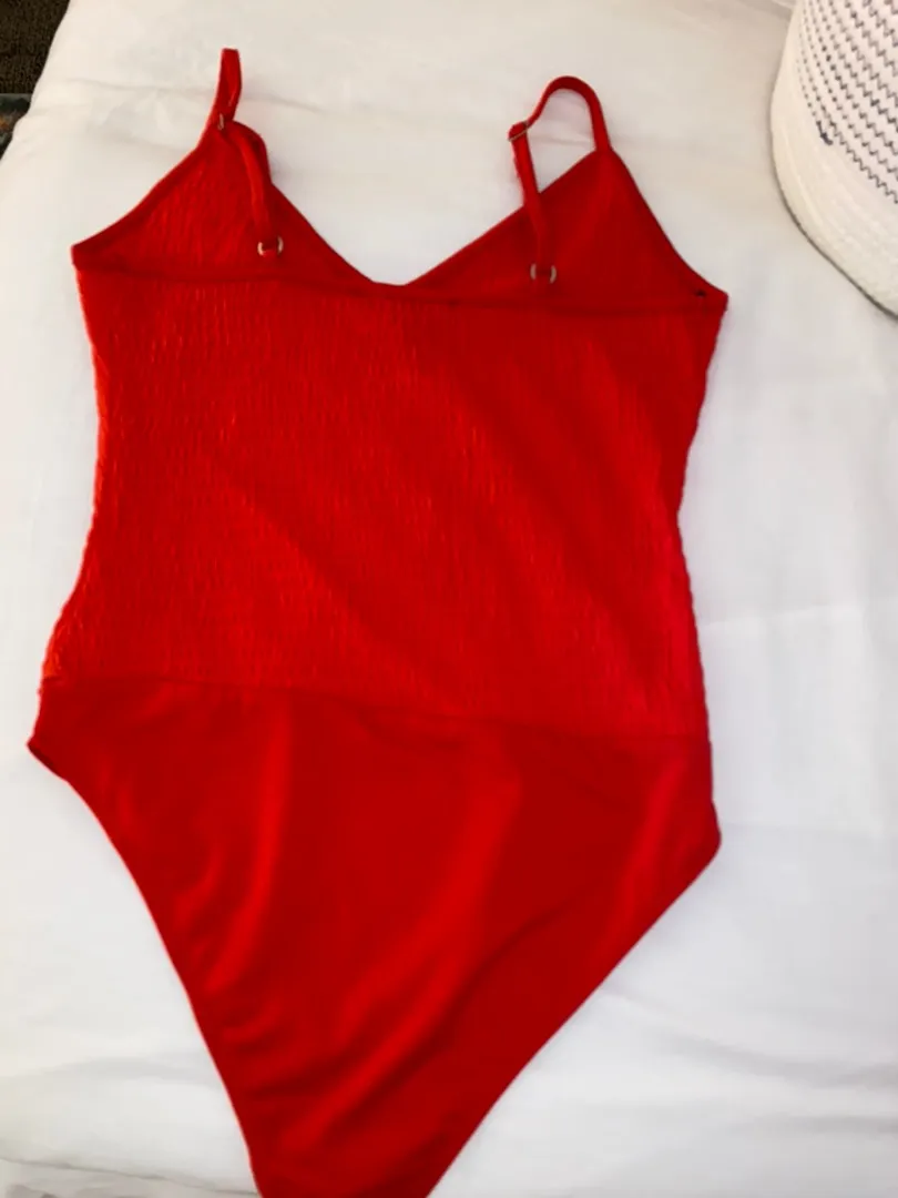 Forever 21 Red Bodysuit - Image 2