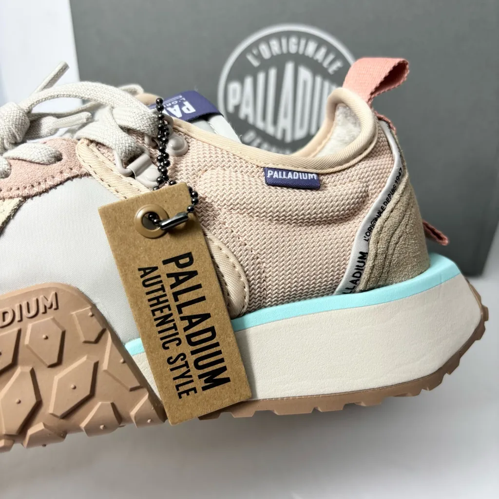 Palladium‎ Troop Runner Ivory Cream/Moonbeam Sneakers Size 6.5 - Image 6