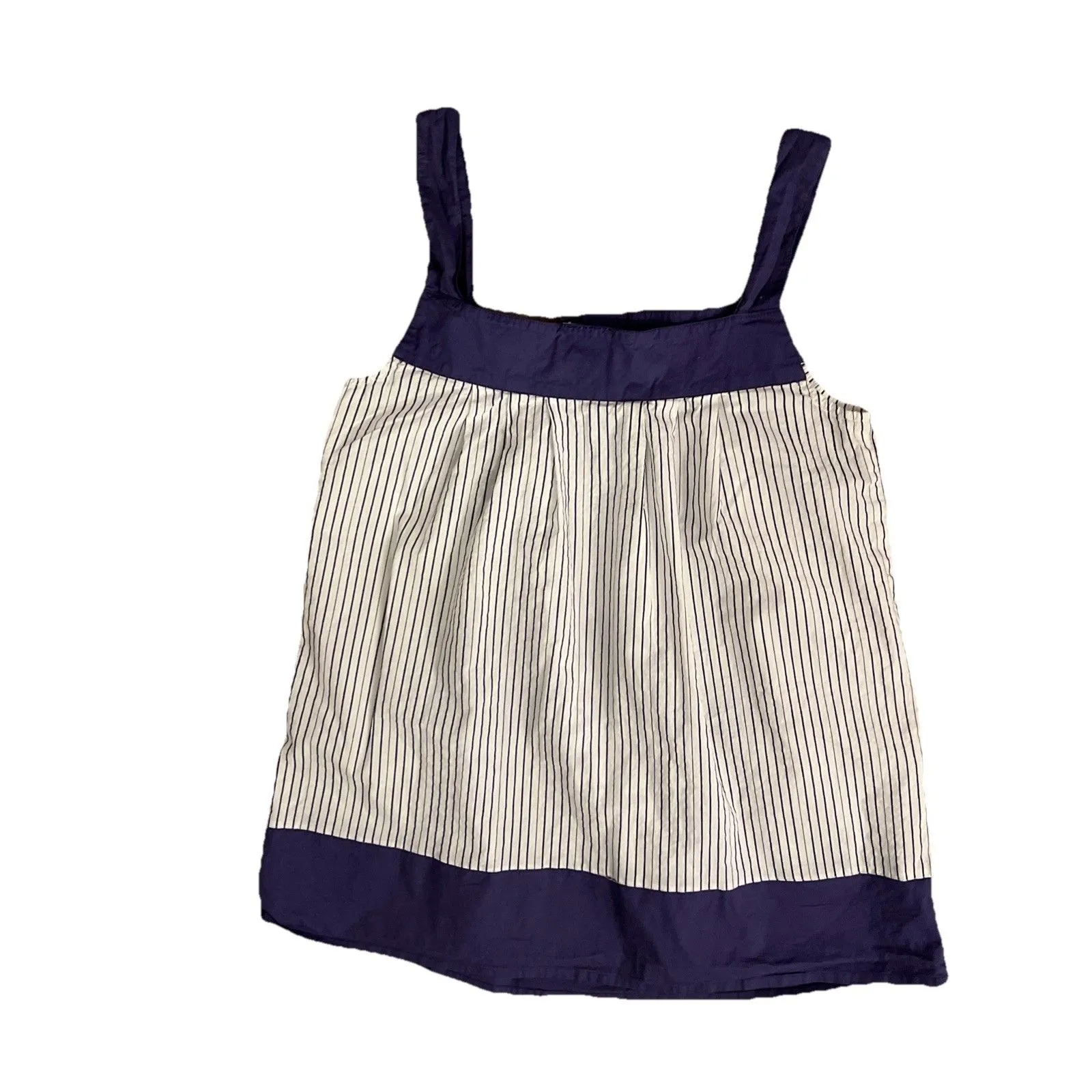 Angie Women’s Top Large Blue White - Image 2