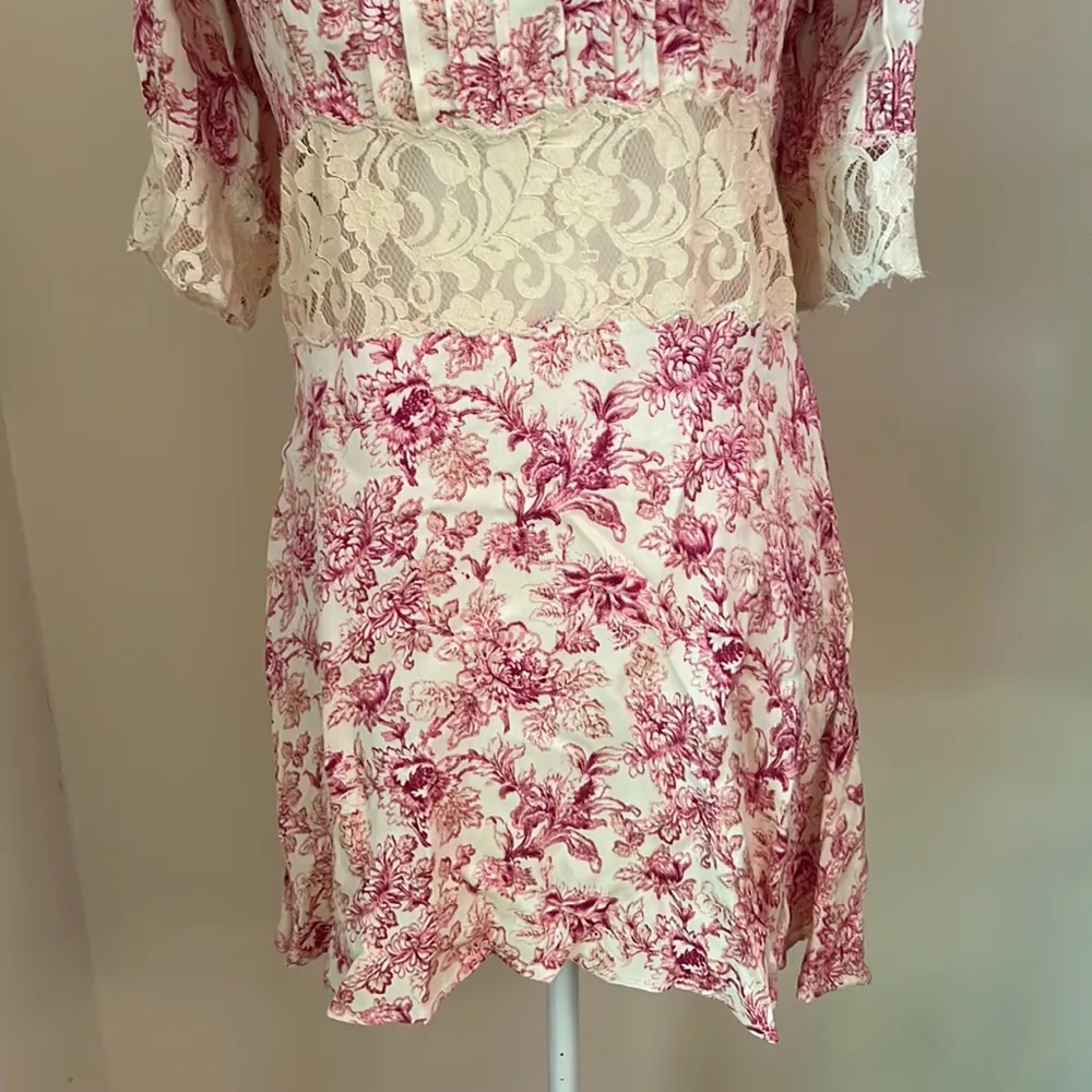 Free People Luci Mini Dress Pink - Image 7