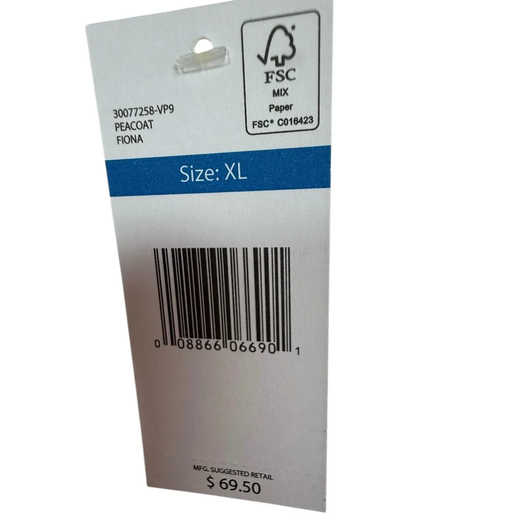 NWT Vintage America Blue Sweater Sz XL - Image 7