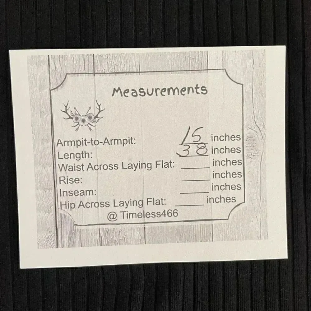 Derek Heart Black V-neck Short Sleeves Knitwear Oversized Buttons SZ S #1269 - Image 9