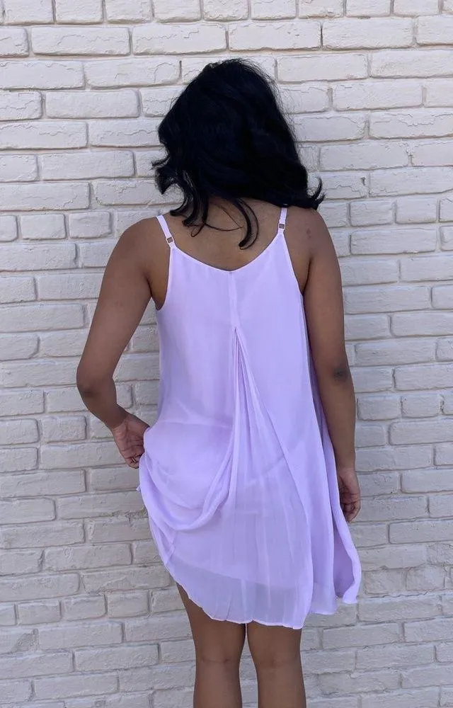 Beautiful Marciano Lilac dress sz s - Image 3
