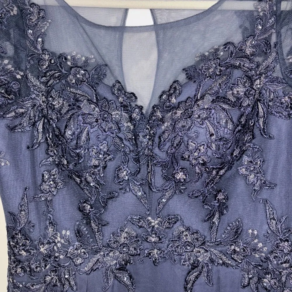 NWT Mother of the bride Wedding Guest Formal Stormy Color Dress Size 16 - Image 6