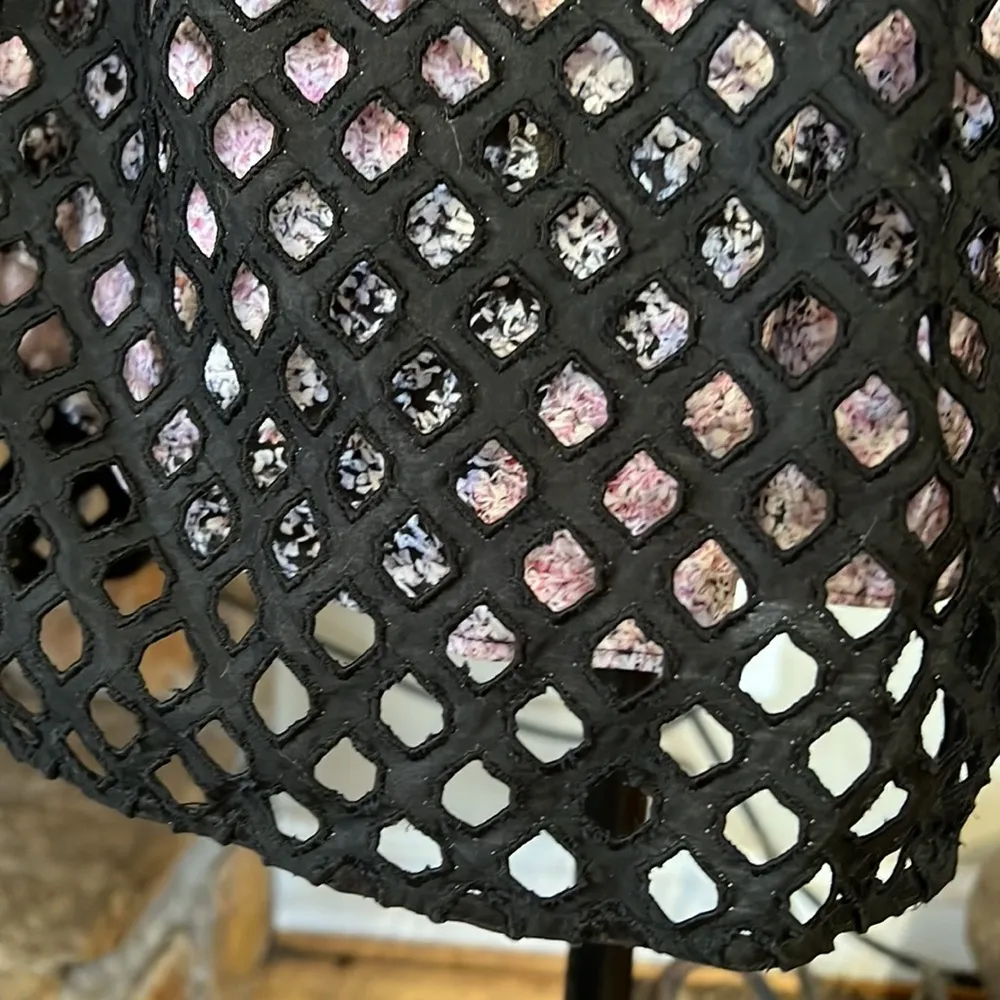 Carven Dress with Lattice Overlay Size 6 - Image 10