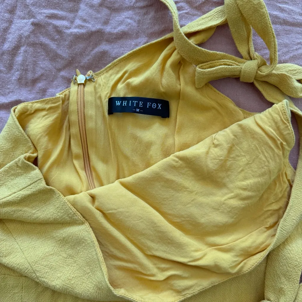 White Fox wrap dress - Image 4