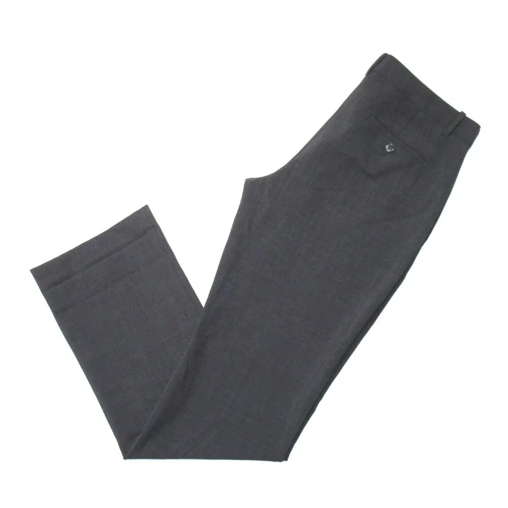 NWT THEORY Emery in Urban Charcoal Gray Stretch Wool Pants 12 x 35 ½ $275 - Image 6