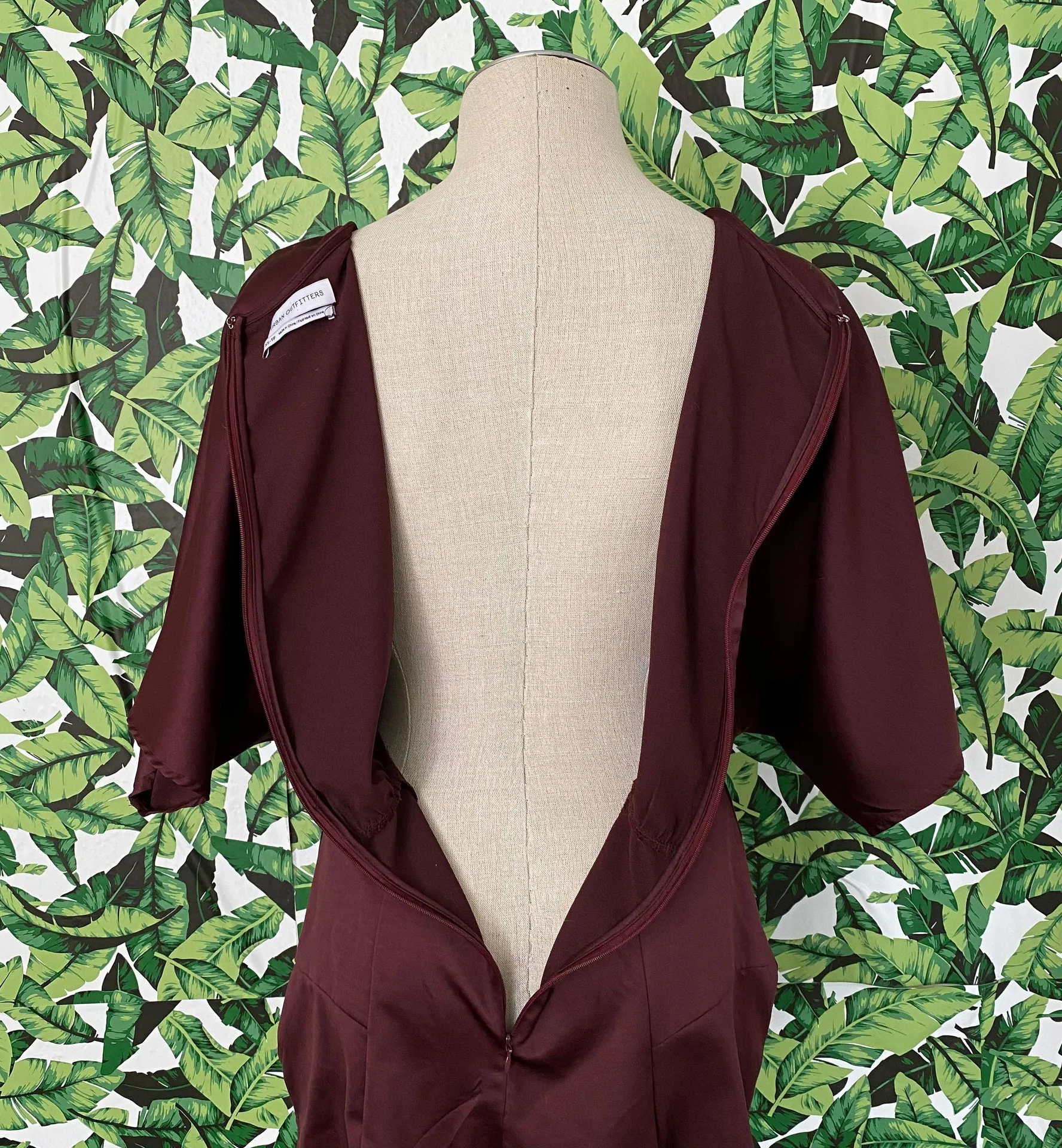 UO Satin V-Neck Wrap Front Romper 437 - Image 4