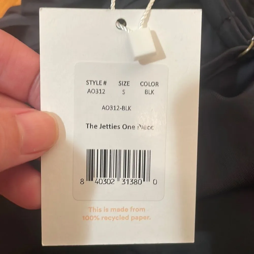 Andie The Jetties One Piece Swimsuit Black‎ size S NWT - Image 6