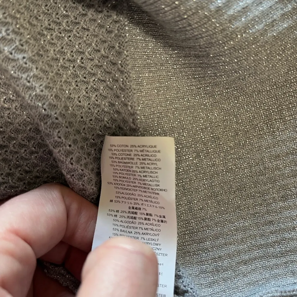 MICHAEL KORS Powder Cold Shoulder Women’s Pullover Sweater Sz L EUC - Image 6