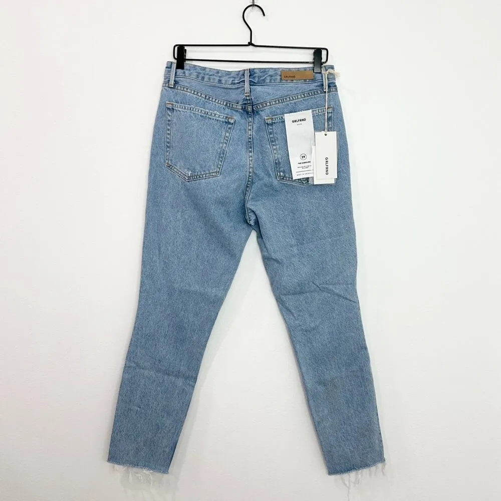 GRLFRND Karolina Frayed High Rise Feel Right Jeans 29 NWT classic preppy - Image 4