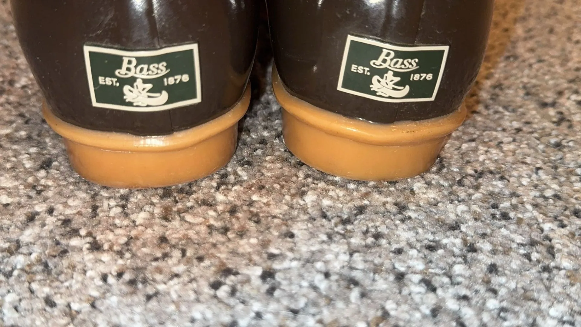 G.H. Bass & Co. Dark Brown Boots with Yellow Laces - Image 6