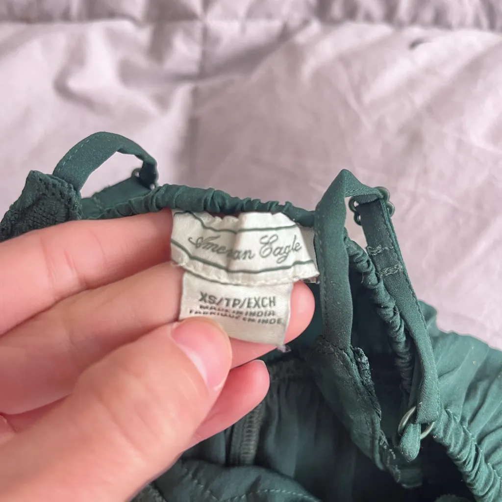 AE silk and lace mini dress - Image 3