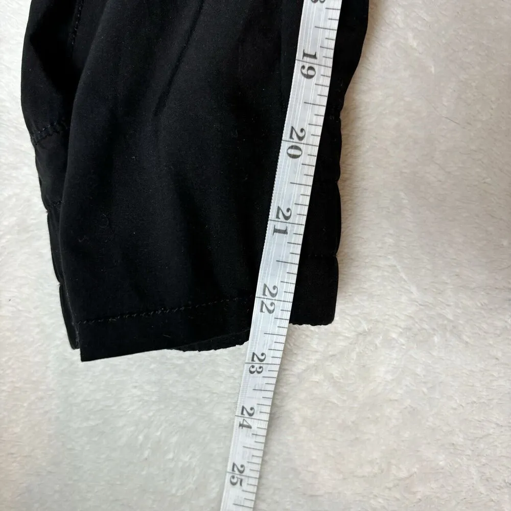 The North Face Joggers Womens Size 8 Black Cropped Athleisure Comfort Minimalist - Image 4