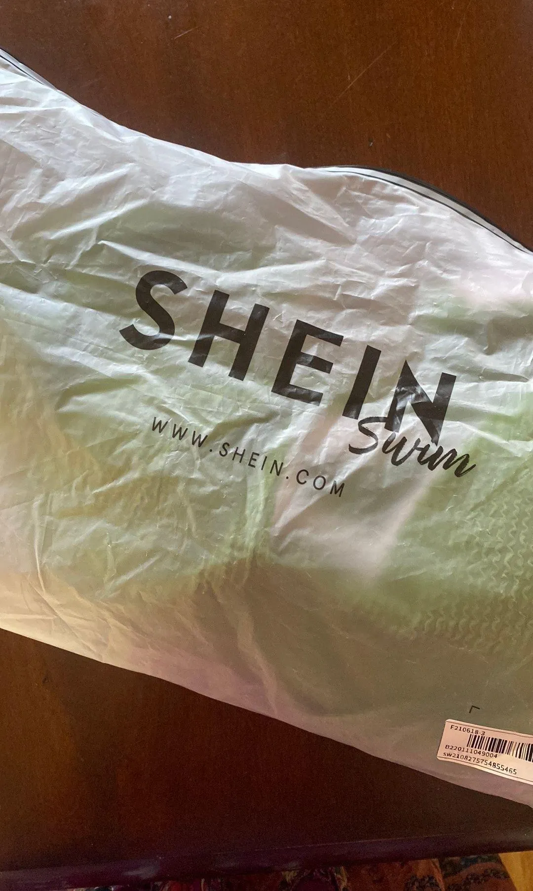 SheIn Textured One Shoulder Underwire Bikini Set - Image 4