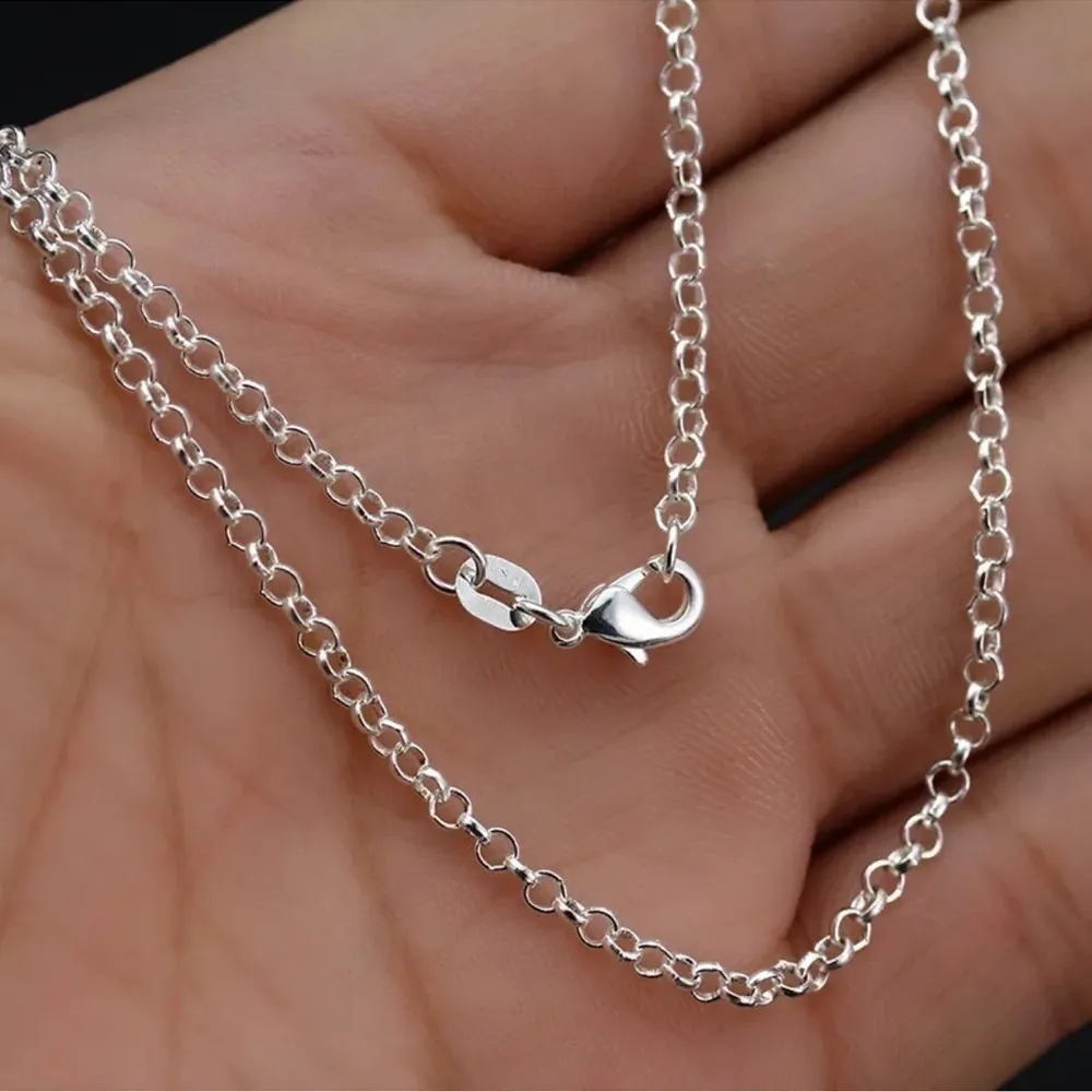 Silver Rainbow Pendant Necklace NWT - Image 6