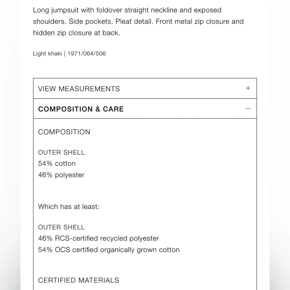 Zara NWT pale olive green zipper front foldover strapless bandeau tube jumpsuit - Image 16