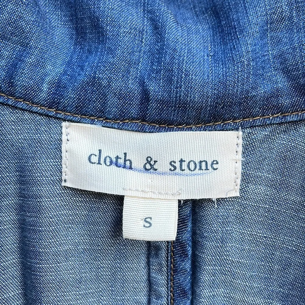 EUC Cloth & Stone Open Front Trench Coat / Top - Image 2