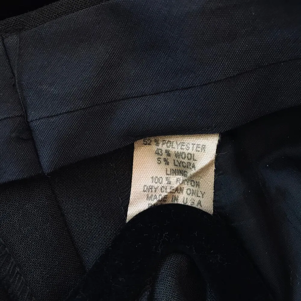 Tse Surface Brown Wool Blend High Rise Cropped Dress Pants Women's Size 8 - Image 6