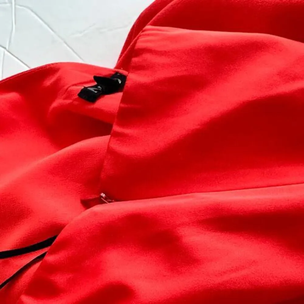 NBD Jasper one shoulder Mini Dress- Red Orange‎ size XL - Image 10