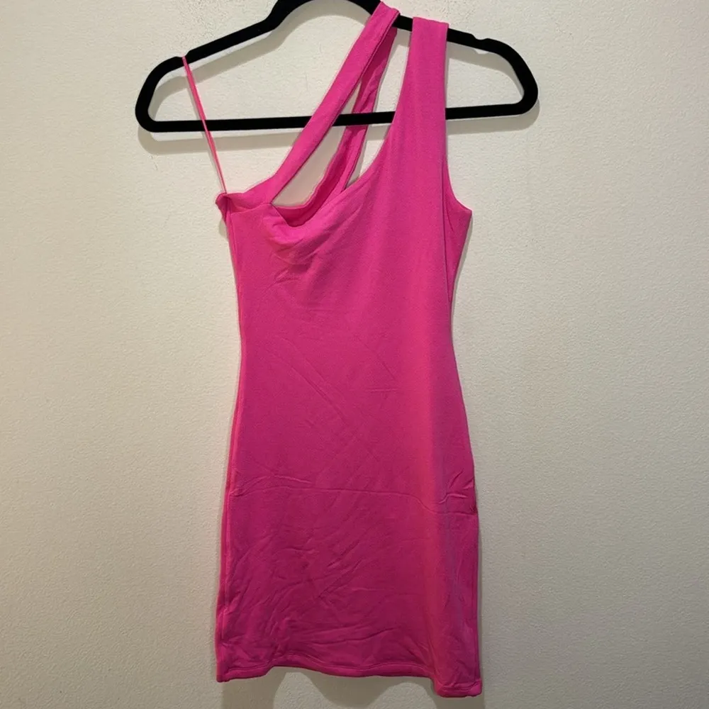 naked wardrobe The NW Cut Out for You Mini Dress - Pink Size M - Image 7