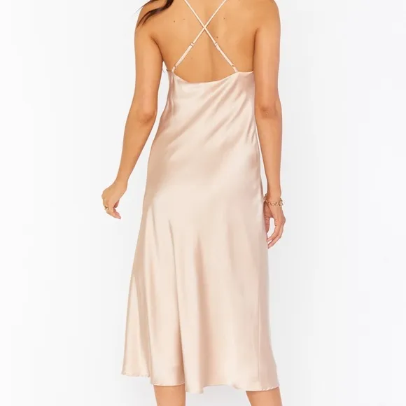 Show Me Your Mumu‎ Champagne
Verona Cowl Neck Dress - Image 2