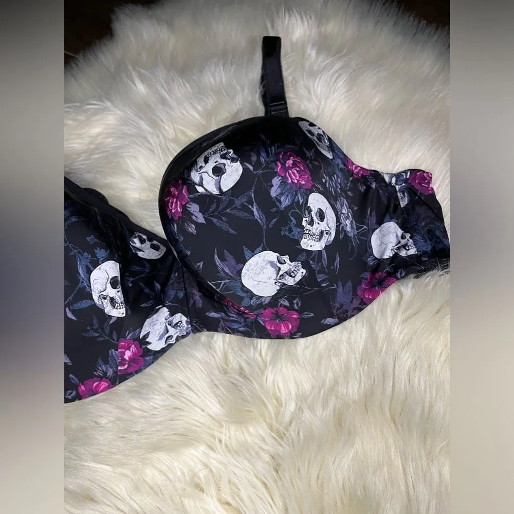 Torrid Curve 360 back smoothing lightly lined full coverage balconette bra 46 D - Image 3