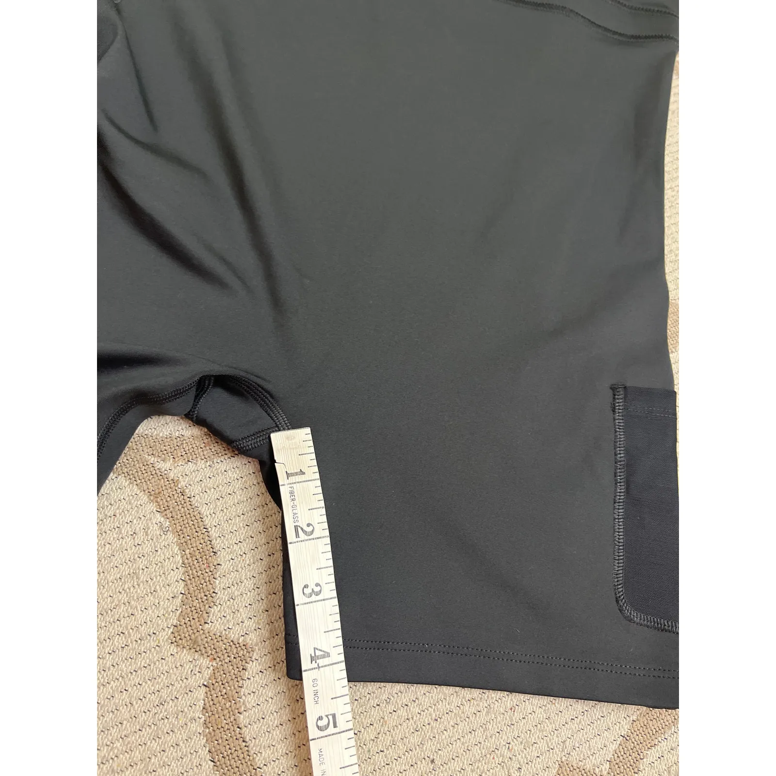 Girlfriend Collective naomi Black high neck active tennis mini dress,size medium - Image 6