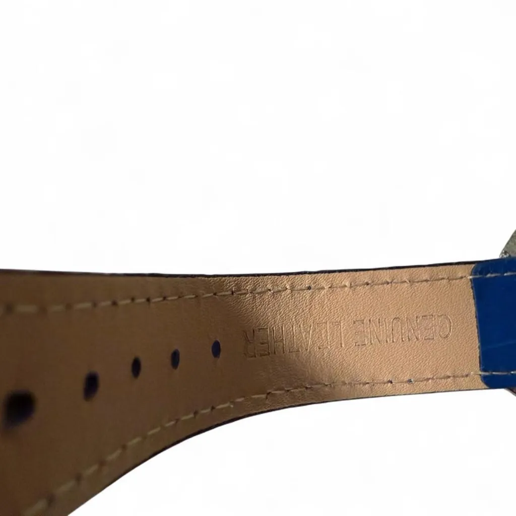 Strada Blue and Silver Women's Watch - Image 8