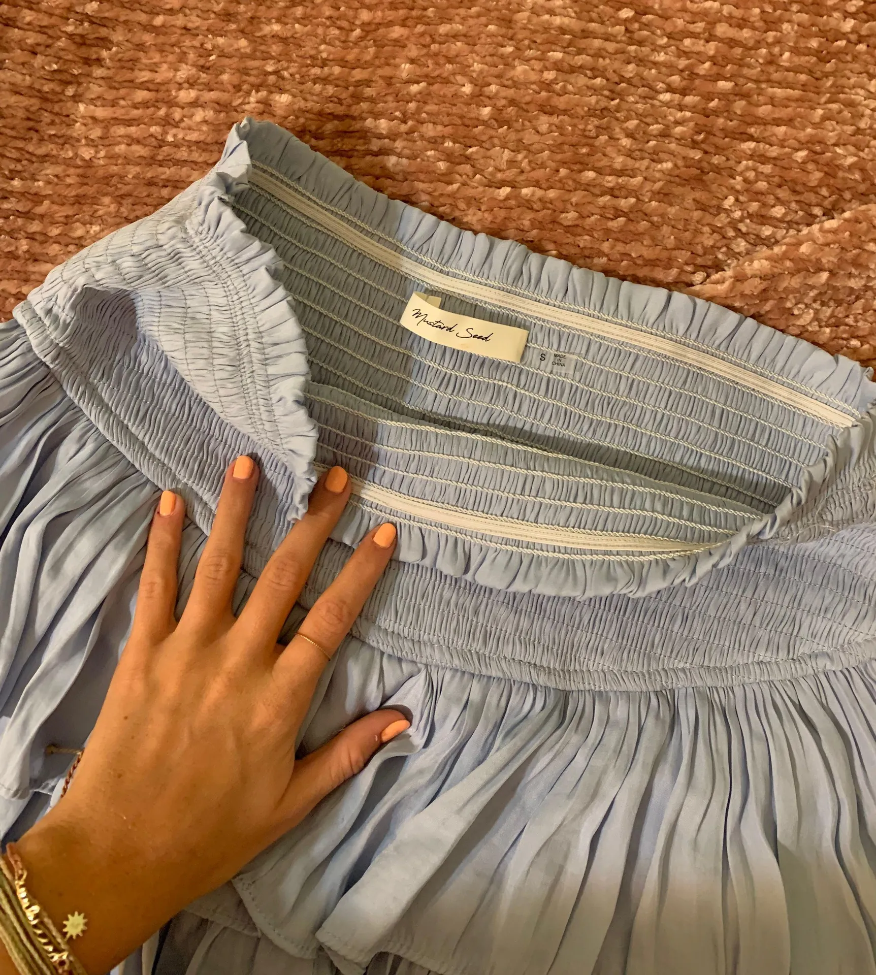 Mustard Seed Mini Skirt - Image 3