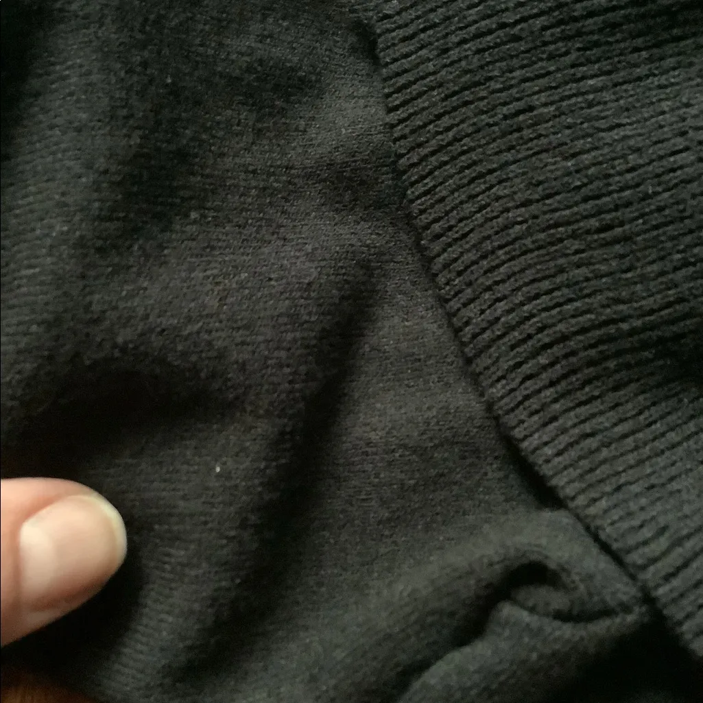 Nice dressy soft knit top NEW 🌹 Black Size M - Image 6