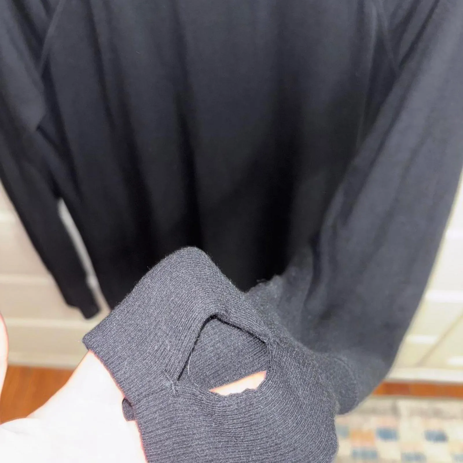 Black Athleta long sleeve dress #activewear - Image 4